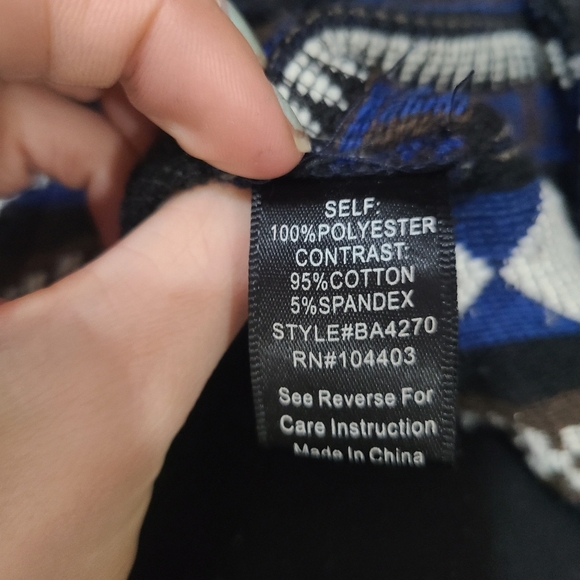 Blu Pepper Aztec Tribal Southwestern Geometric Print Woven Cardigan Jacket - Picture 3 of 5